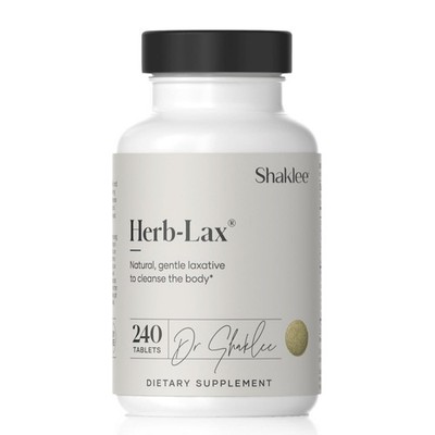 Herb-Lax  Gentle Laxative - Herbal Blend with Senna Leaf for Digestive Health