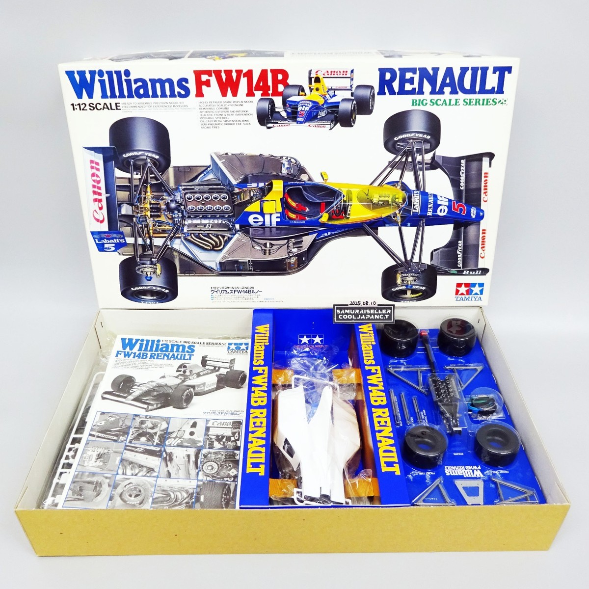 Tamiya 1/12 Williams FW14B Renault #1992 World Champion