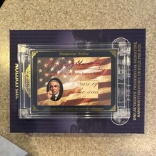 2025 A Word From POTUS Presidential hand held relic Warren G Harding 20/99