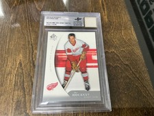 gordie Howe Games Used Jersey