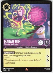 Madam Mim - Cheating Spellcaster 56/204 Archazia's Island Rare