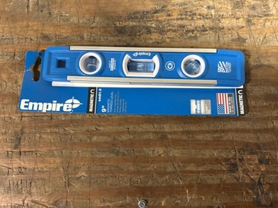 Empire EM819 9'' Blue Magnetic Torpedo Level (221774)
