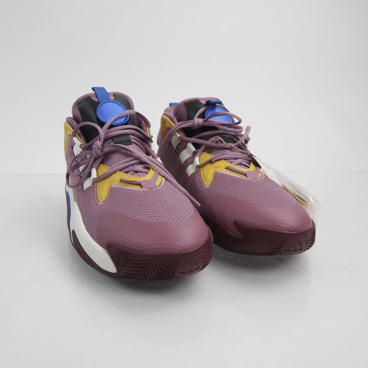Adidas Purple and Gold Basketball Shoes adidas Adizero Select Black Gold Metallic Purple Men main image 2