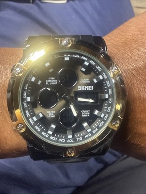 skmei watch men / Black On Black