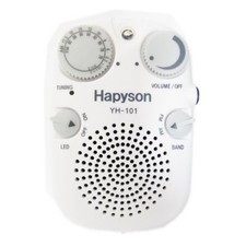 Hapyson YH-101-W Wasserdichtes Radio mit LED-Licht Wei&szlig; Angeln Outdoor Neu
