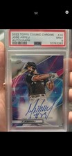 Topps 2022 Cosmic Chrome Jose Abreu Auto #CCA-JA White Sox PSA 9