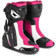 Cortech Women's Adrenaline GP Boots - Rubine, 9.5 8594-1117-42