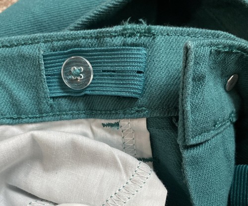 NWT Girl’s Old Navy Jeans Size 14 Baggy Wide Leg Adjustable Waist Teal - Picture 6 of 8