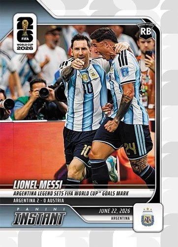 2026 Panini World Cup Lionel Messi RAW