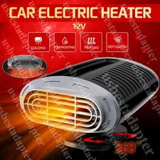 2in1 2000W Car Heater Portable Electric Heating Fan Defogger Defroster Demister