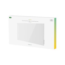 Hombli Smart Infrared Panel Heater - 600W Tempered Glass White