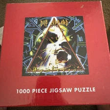 Def Leppard Hysteria 1000 piece jigsaw puzzle 20" X 20" Rock N Roll Music Band