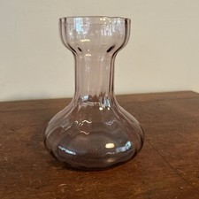 Mid Century Design Rimac Barn Bulb Forcing Vase Purple