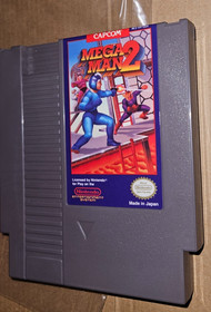 NES Mega Man 2 CIB Complete In Box Nintendo Entertainment System Capcom Oval