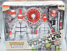 New  TMNT NECA Eastman & Laird   s First Turtles 2-Pack Black and White Variant