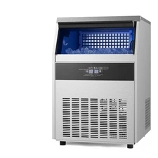 Uimoso Commercial Ice Maker 160lbs/24H Undercounter Ice Machine 66lbs Storage