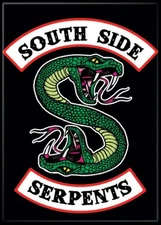 Riverdale TV Series South Side Serpents Logo Refrigerator Magnet Archie UNUSED
