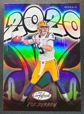 2020 Panini Certified Joe Burrow Graffiti Rookie Card RC #2020-JB Bengals LSU. rookie card picture