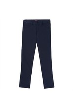 French Toast Big Girls' Skinny 5 Pocket Knit Pant, Navy, 12 12, Navy