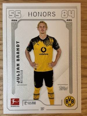 Topps Match Attax Bundesliga 2025/26 Julian Brandt Nr.397 Honors BVB Dortmund