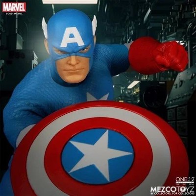 Mezco Captain America Silver Age Edition One:12 Collective Action