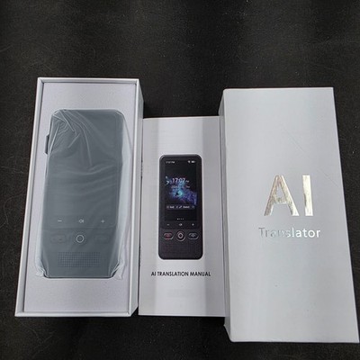 New AI smart voice translator with camera 16gb