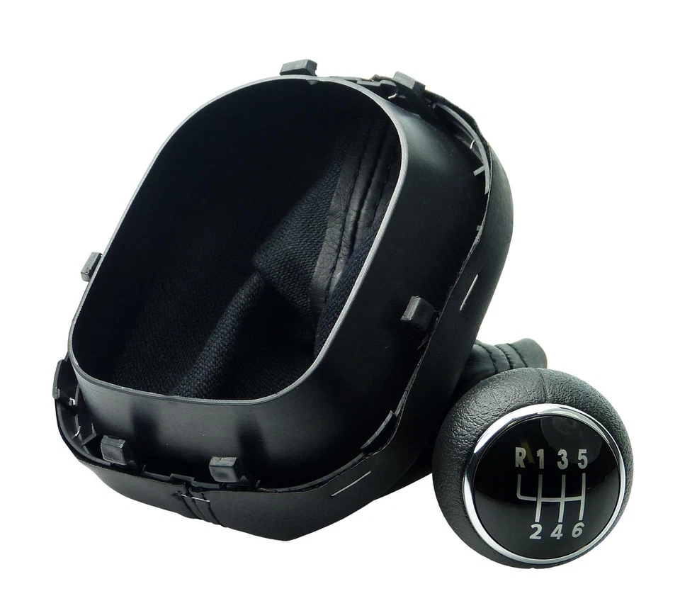 Schaltmanschette Schaltsack Schaltknauf 6 Gang  f. VW Touran 1T + Caddy 2K III 3 - Bild 4 von 4