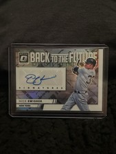 2016 Donruss Optic - Back to the Future Signatures #BTFNS Nick Swisher Autograph