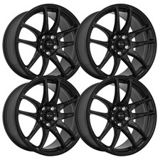 Set-4 Vors Tr4 19x9.5 5x112 Gloss Black 35mm Wheels Rims 19 Inch