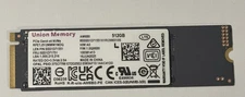 (OEM) Lenovo/Union Memory 512GB M.2 2280 PCIe NVMe SSD OPAL Gen4,  SSS1D71551