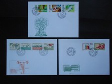 Liechtenstein 1988 FDCs zu 939-41 und 945-59 (L1)