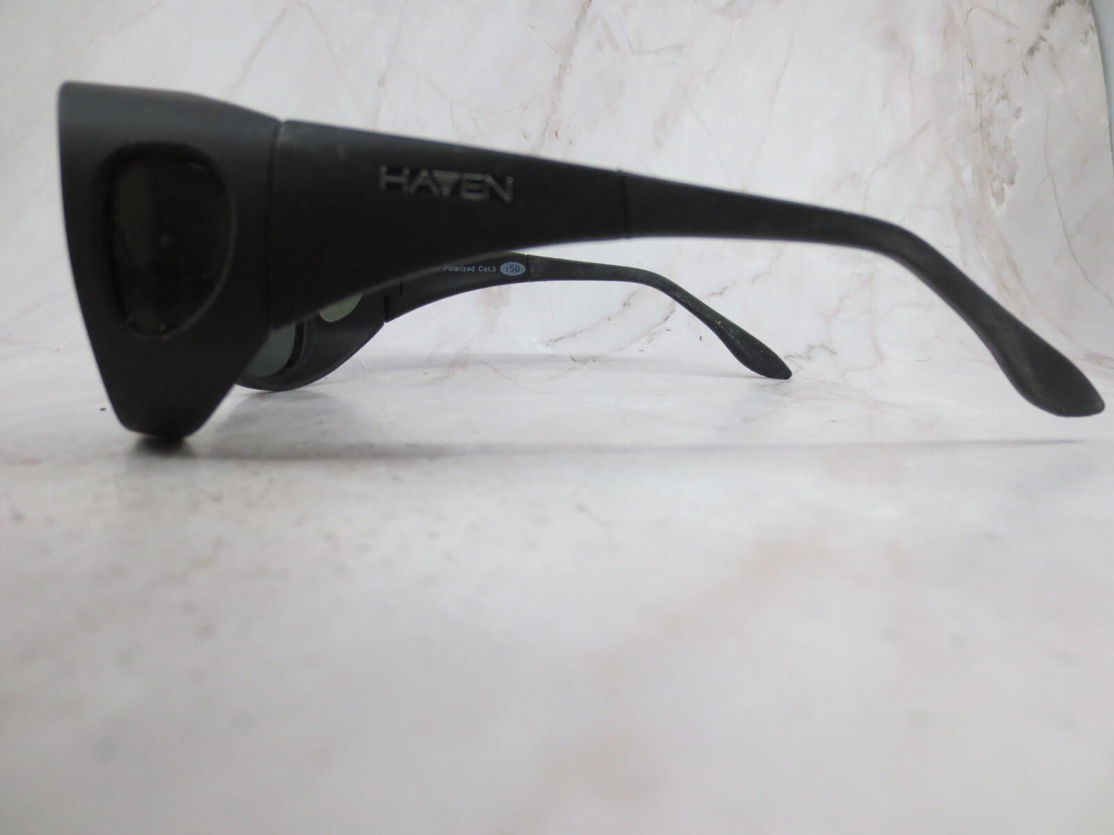 Ironman Foster Grant Sunglasses Frame SR0423 FO-001 Men's Black Plastic Full Rim image 3