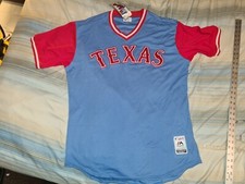 Texas Rangers Majestic 2018 Players Weekend Authentic Baseball Jersey sz 48 NWT