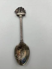 Vintage Souvenir Spoon - Cutty Sark, Museum Ship (UK) - Silver Plated