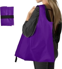 Foldable Shopping Bag, Waterproof Reusable Grocery Bag Holder,Tote Bags Nylon Ba