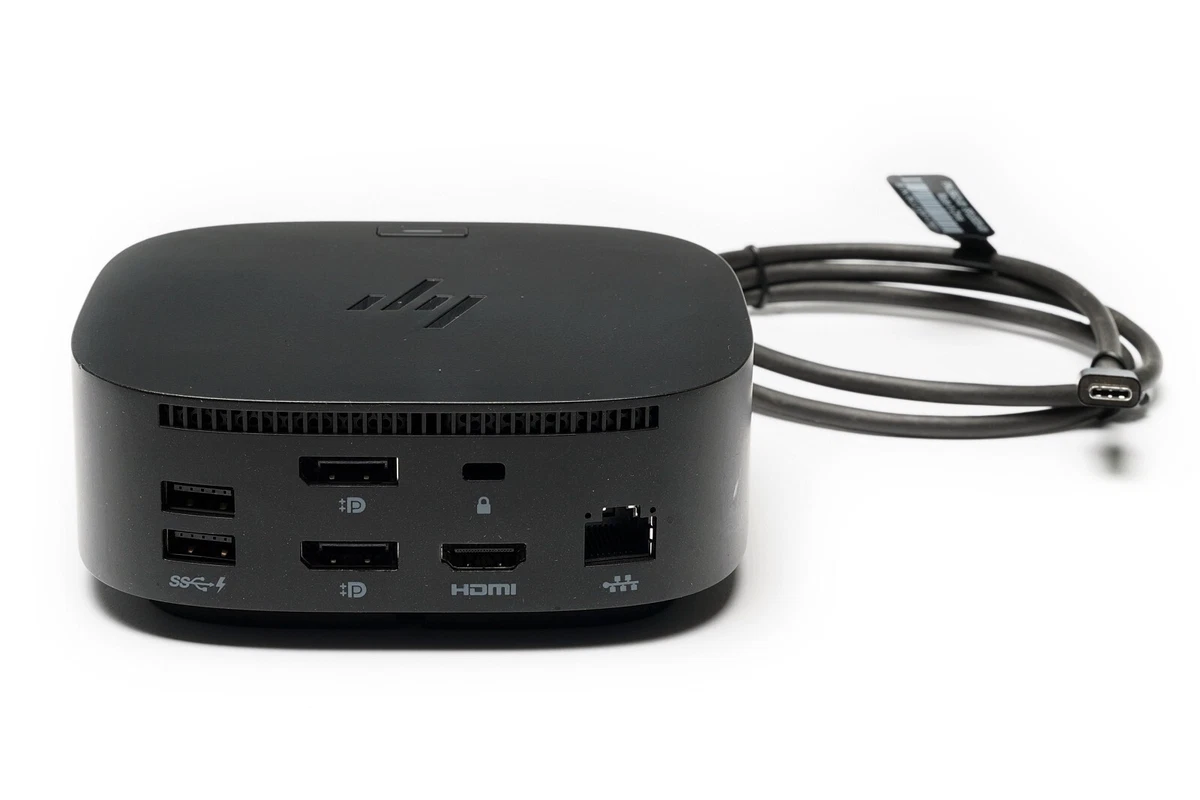 HP USB-C Universal Dock HSN-IX02 G2 with 120W Power AC Adapter