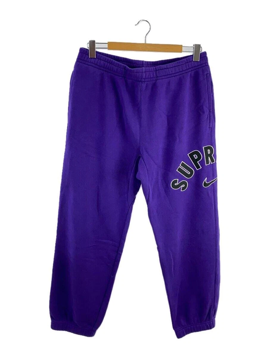 NIKE × Pantalon de survêtement Supreme violet M Occasion