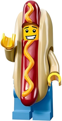 LEGO Series 13 Hot Dog Man Minifigure (71008) New Retired Collectible CMF