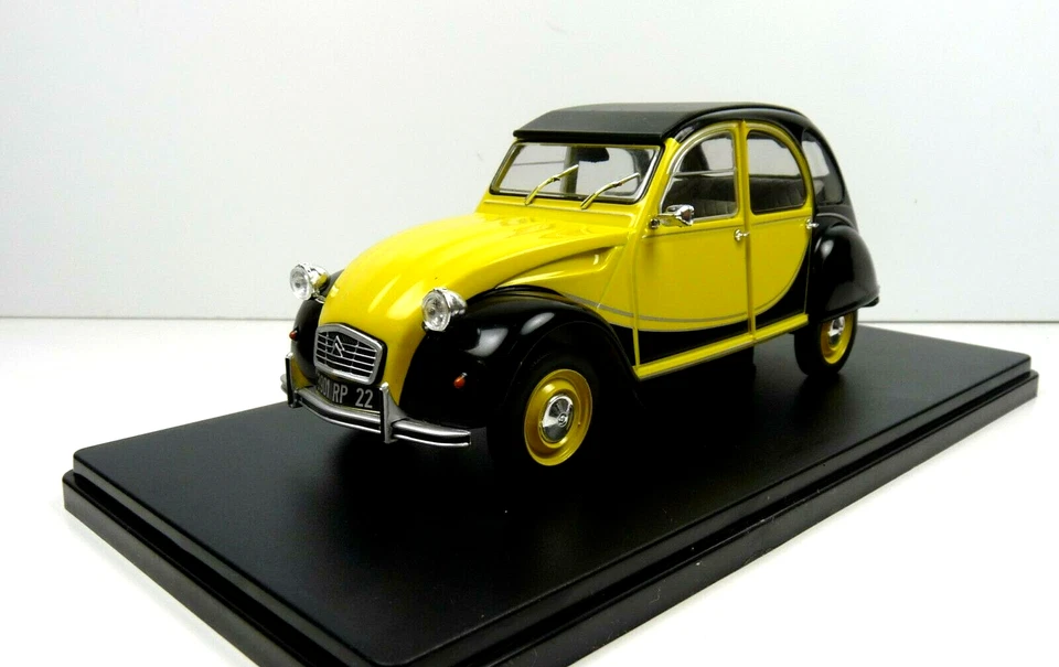 DIE CAST CITROEN 2CV 6 CHARLESTON 1982- SCALA 1/24 - Immagine 2 di 2