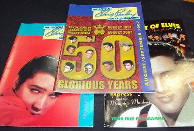 OFFICIAL ELVIS PRESLEY FAN CLUB MAGAZINE - AUG/SEPT 2007 - 30TH ANNIVERSARY