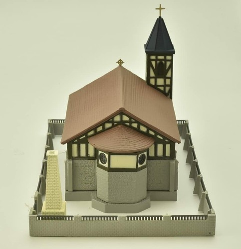 N Gauge 1/150 DIORAMA COLLECTION DIOCOLLE 052-3 Church at Highlands C3 319252 - Picture 4 of 7
