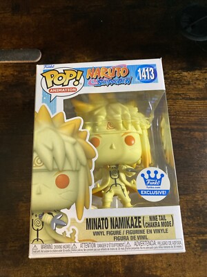Funko Pop! Vinyl: Naruto Shippuden - Minato Namikaze #1413  w/ POP PROTECTOR!