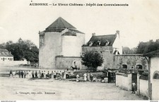 S8828 cpa 21 Auxonne - Le Vieux Château - Dépôt des Covalescents