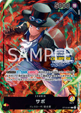 One Piece Card ST13-001 Sabo SOUTHEAST ASIAN CHAMPION CHAMPIONSHIP JAP PREORDER