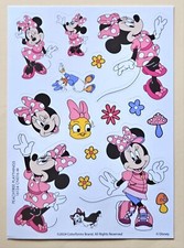 Minnie Mouse. Sticker sheet.