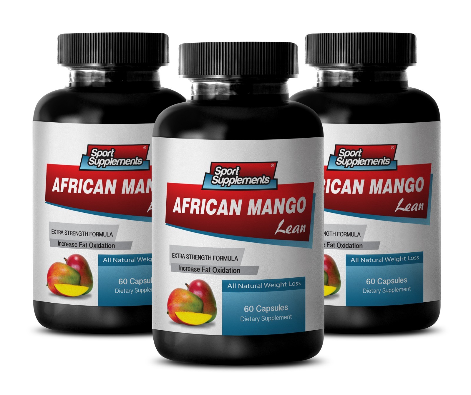 African Mango 1200 - Mejor Quemador de Grasa - Suplementos Deportivos COMPRA 3 Botellas