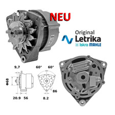 Letrika Alternatore Per Claas Farymann Fendt Unimog... 11203415 AAK4351 MG604