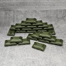 25pack Green Sand Bag Lot Blocks Weapons Accessories for Minifigures Gt8gsb1