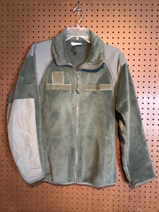 air force green fleece jacket