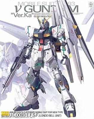 RX-93 MG 1/100 νガンダム Ver.Ka メカニカルクリア BANDAI MG 1/100 RX-93 Nu Gundam Ver.Ka Gundam Model Kit NEW from